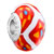 Red With Yellow Flowers And Blue Pistil All Brands Murano Glass Beads Charms Bracelets