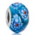 Fresh Blue Flower Gorgeous Fit All Brands Murano Glass Beads Charms Bracelets