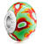 Pale Green With Red Sunflower All Brands Murano Glass Beads Charms Bracelets