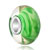 925 Sterling Silver Pale Peridot And White Beads Charms Bracelets
