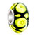 Classic Black Citrine Yellow Life Fit All Brands Murano Glass Beads Charms Bracelets