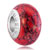 Red With Black Stripes Turquoise Murano Glass Beads Charms Bracelets