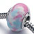 Pink White Pale Blue Turquoise Fit All Brands Murano Glass Beads Charms Bracelets