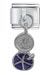 Blue Compact Dangle Italian Charm