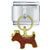 Dangle Red Dog Italian Charm