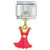 Rhinestone Dress Neon Pink Italian Charm