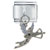 Silver Cupid Dangle Italian Charm