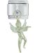 Silver Angel Italian Charm