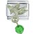May Emerald Color Baby Angel Italian Charm