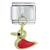 Red Duck Dangle Italian Charm