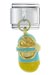 Baby Blue Shoe Italian Charm
