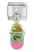 Enamel Baby Shoe Pink Italian Charm
