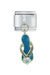 Rhinestone Sandal Blue Italian Charm