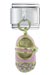 Crystal Baby Shoe Pink Italian Charm