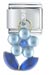Light Blue Flower Italian Charm