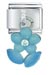 Aqua Flower Italian Charm