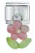 Light Pink Flower Italian Charm