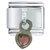 Dangle June Heart Italian Charm