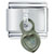 Dangle October Heart Italian Charm