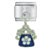 Silver Blue Rhinestone Purse Italian Charm