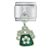 Rhinetone Flower Purse Green Italian Charm