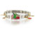 Assorted Dangle Grinch Christmas Licensed Italian Charms Bracelet Link Charm Dangle Bracelet
