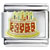 Red Birthday Cake Italian Charm