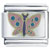 Pink Enamel Butterfly Italian Charm