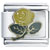 Yellow Rose Flower Italian Charm