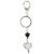 Murano Glass Heart Keychain