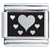 Heart Cluster Laser Italian Charm