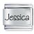 Name Jessica Laser Italian Charm