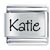 Name Katie Laser Italian Charm