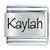 Name Kaylah Laser Italian Charm