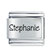 Name Stephanie Laser Italian Charm