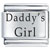 Laser Daddy' S Girl Laser Italian Charm