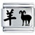 Chinese Year Of The Ram Laser Italian Charm