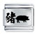 Chinese Year Of The Pig Laser Italian Charm