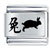 Chinese Year Of The Rabbit Laser Italian Charm