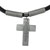 Stainless Steel Dagger Cross Choker Necklace