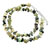 Multi Stone Chip Bead Necklace Pendant