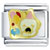 Birthday Pug Italian Charm
