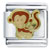 Playful Golden Monkey Italian Charm