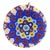 Millefiori Round Murano Glass Pendant