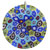 Millefiori Flower Murano Glass Pendant