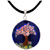 Cherry Blossom Round Millefiori Pendant
