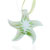 Green Starfish Murano Glass Pendant