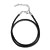 20 Inch Black Velvet Rope Necklace