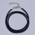 30 Inch Black Velvet Rope Necklace