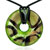 Purple And Green Round Pendant